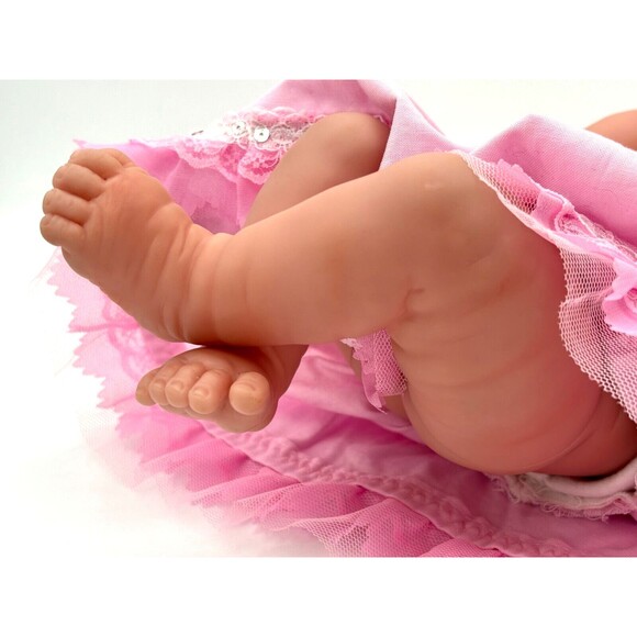 Berenguer Realistic Newborn Baby Girl 02-10 Life Like Sparkly Blue Eyes Precious - Picture 16 of 16